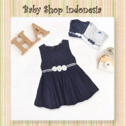 dress bayi Three Flows Navy  large